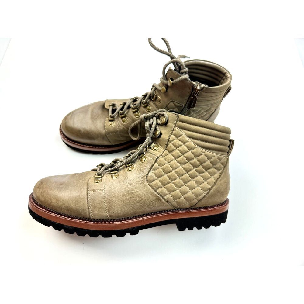 Blondo Helen Waterproof Leather‎ Boots Women 11 Lace Up Hiking Ankle Booties